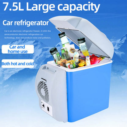 7.5L dual-purpose portable car refrigerator